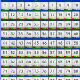 Splat Square Hundreds Chart